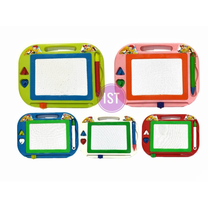 

Mainan Papan Tulis Magnet Hapus - Magic Board Maxstar No.2016 - Mainan Edukasi Anak Murah