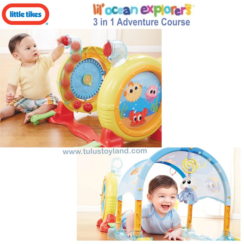 Little Tikes Ocean Explorer 3 in 1 Adventure Course 3in1 Mainan Edukasi Bayi dan Anak