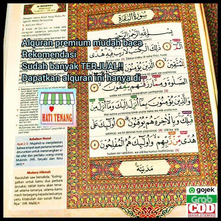

PROMO ALQURAN PEMULA A4 MUDAH BACA TERJEMAHAN LATIN TAJWID WARNA ALKRM PROMO