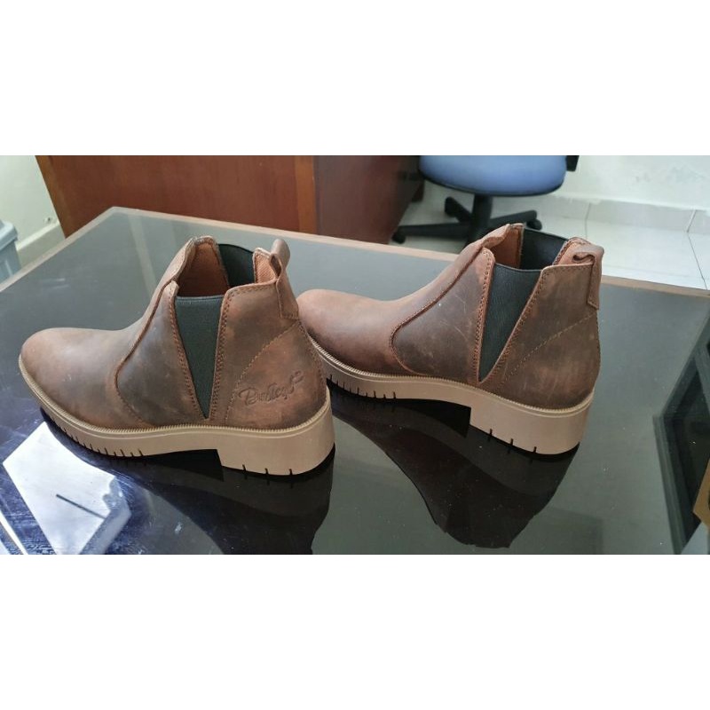 BRADLEYS AUDREY - Sepatu Boots Wanita Kulit Asli Casual Kerja Modis Cantik Original Slop Cewek