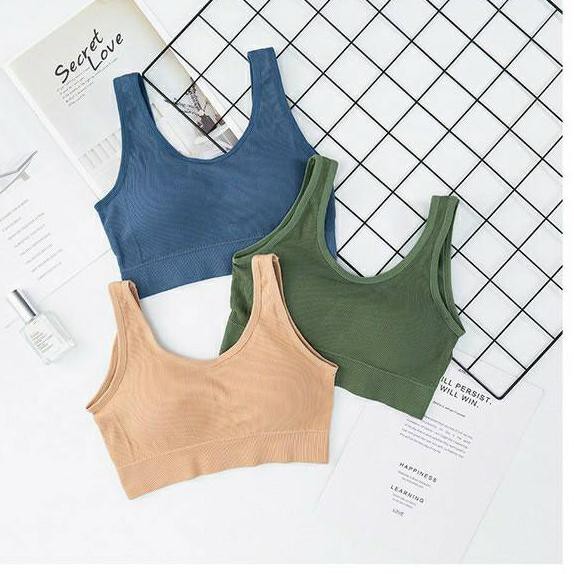 Terlaris Lily backless sport bra ..