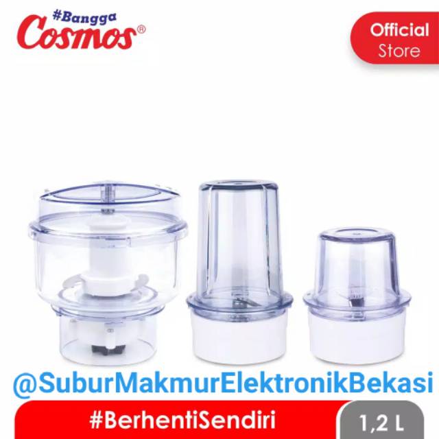 Blender Listrik BLENZ 4in1 Cosmos Goblet Plastik CB-802