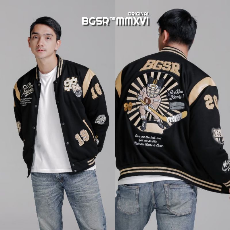 Jaket Baseball Kings Series B.G.S.R™- MMXVI Original / Jaket Pria