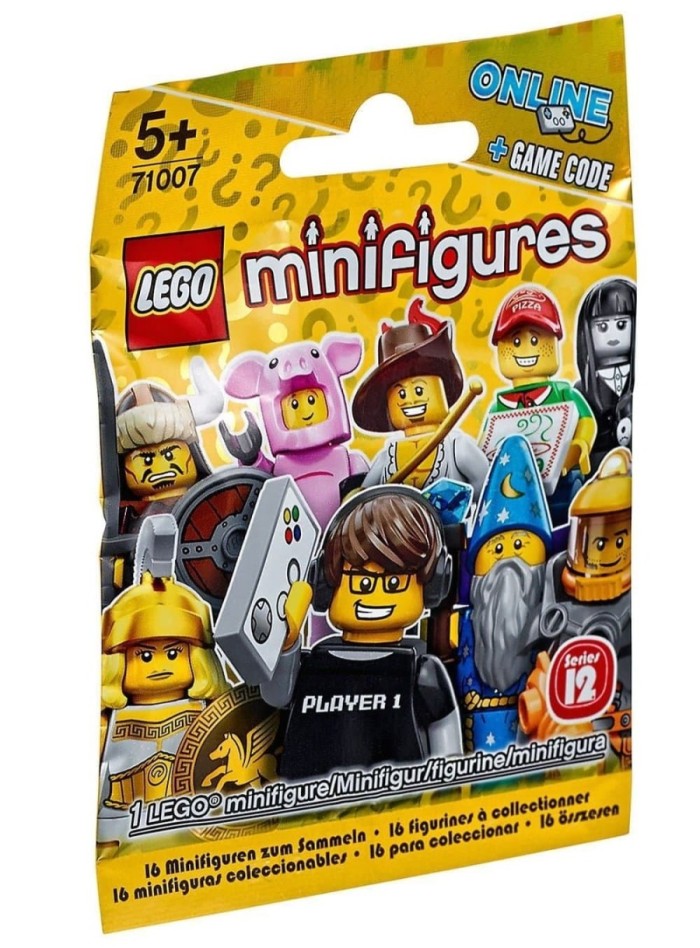 Lego Minifigures Series 12 - Moved to Ziplock - Complete Baseplate