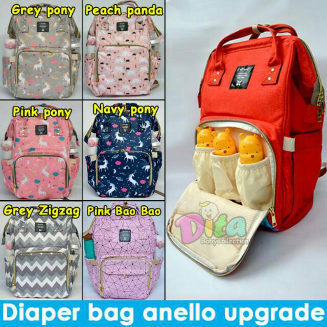 Diaper bag upgrade tas diaperbag ane lo bandung