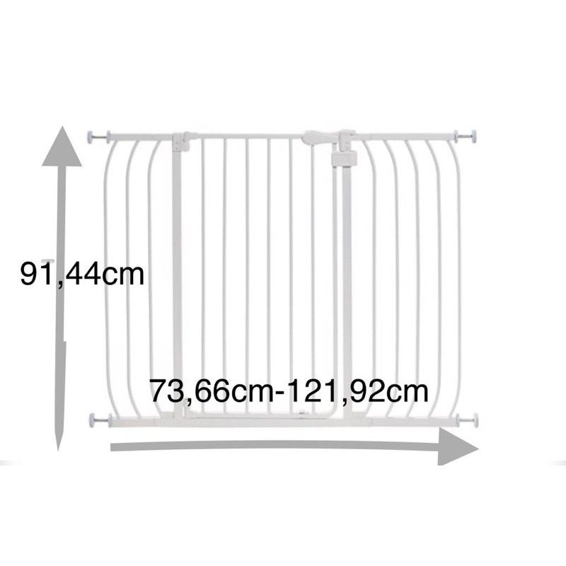 Pagar Pengaman Anak Bayi Pager Pembatas Tangga Summer Extra Tall Walk Thru Gate