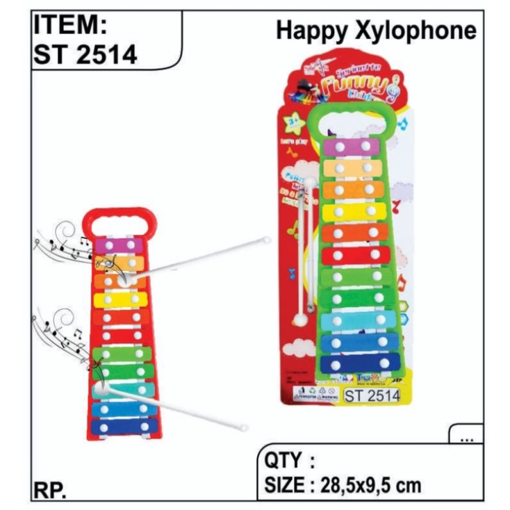 Mainan Anak alat musik Xylophone