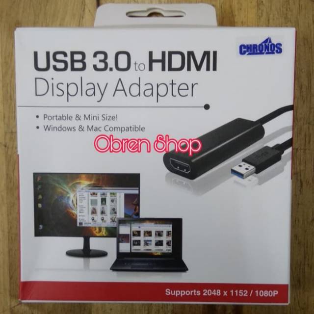 CHRONOS USB 3.0 TO HDMI DISPLAY ADAPTER