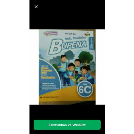 

Buku bupena kelas 6c sd/mi erl