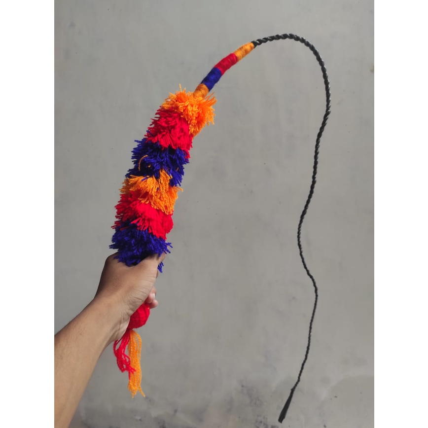 *BAYAR DITEMPAT* PECUT JARANAN BESAR - PECUT KUDA LUMPING 140CM - PECUT CAMBUK REOG - CEMETI KUDA KU