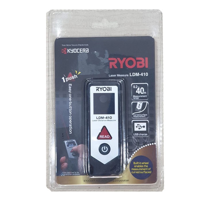 Ryobi LDM-410 Alat Pengukur Meteran Meter Digital Laser Distance