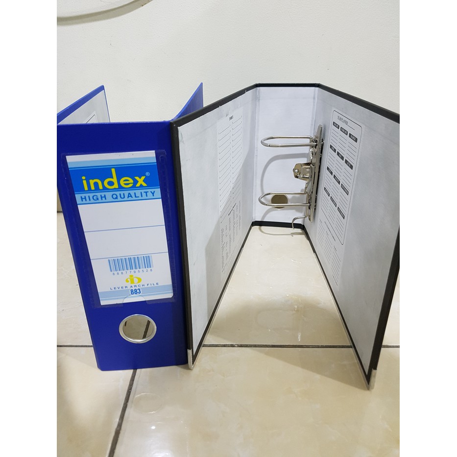 Binder Loose Leaf - Binder Polos - Binder Plastik Ordner Map Binder Folder File Map Holder Dokumen