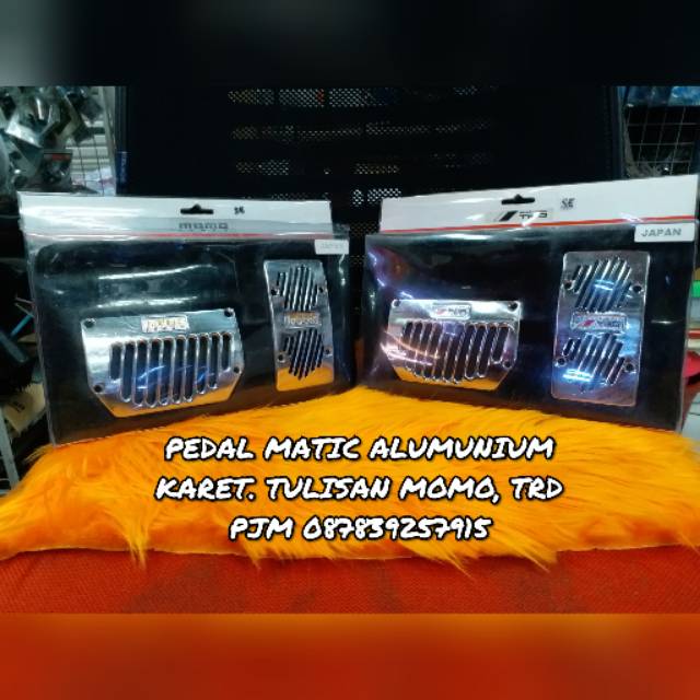 PEDAL MATIC ALUMUNIUM TRD MOMO