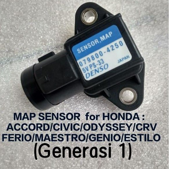 Jual Map Sensor Honda Accord Civic Odyssey Cr-V Ferio Maestro Genio Estilo Gen.1 Indonesia|Shopee Indonesia