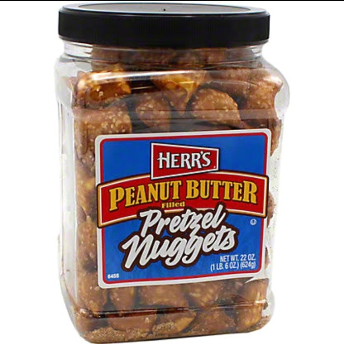 

HERR'S PRETZEL NUGGETS PEANUT BUTTER 24OZ 680GR IMPOR