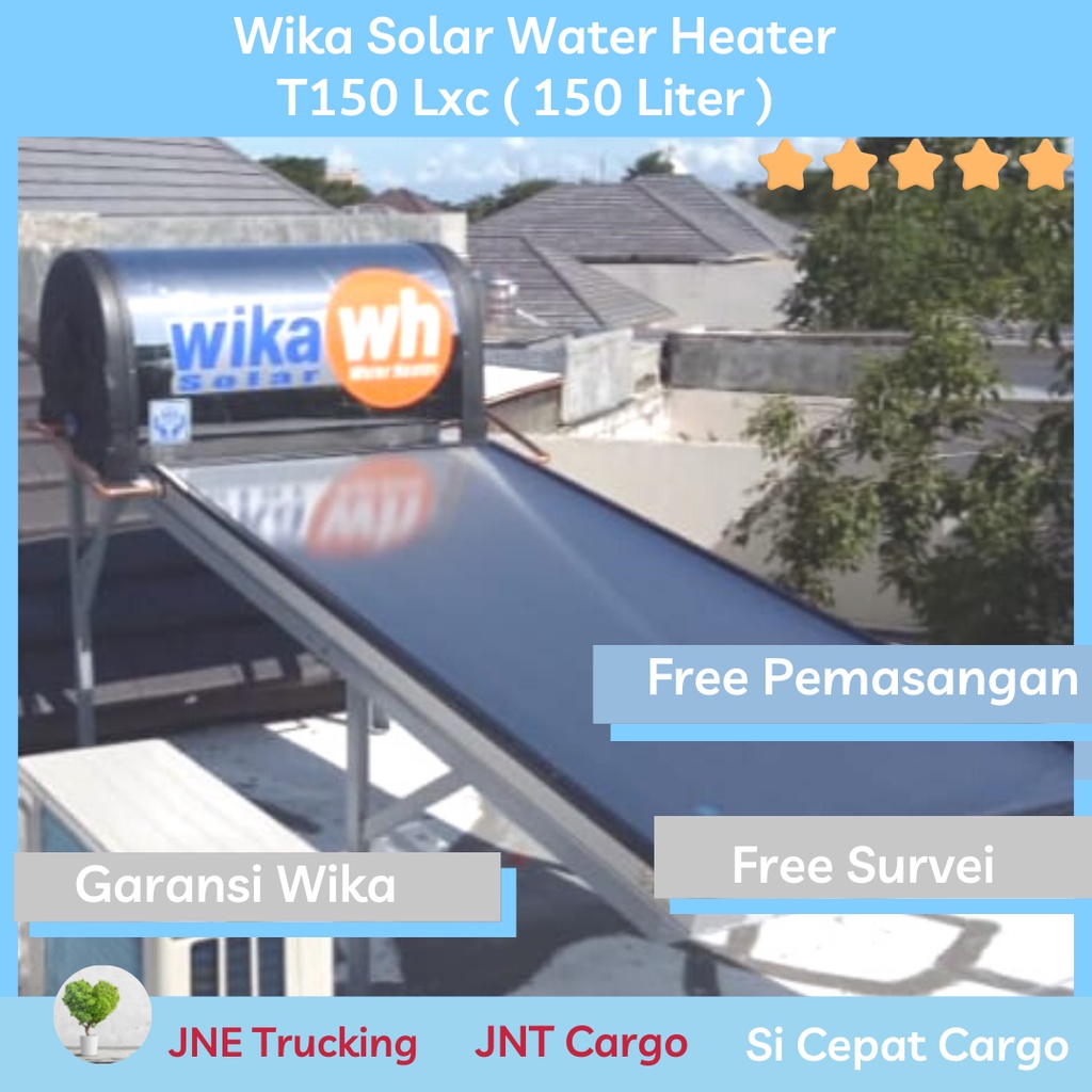 Pemanas Air Tenaga Matahari - Wika Water Heater Wika 150 Liter