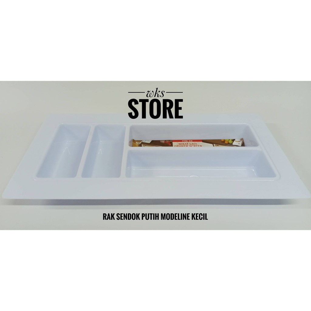 Rak Tempat Sendok Pisau Garpu Dapur Sekat Laci Modelline KECIL