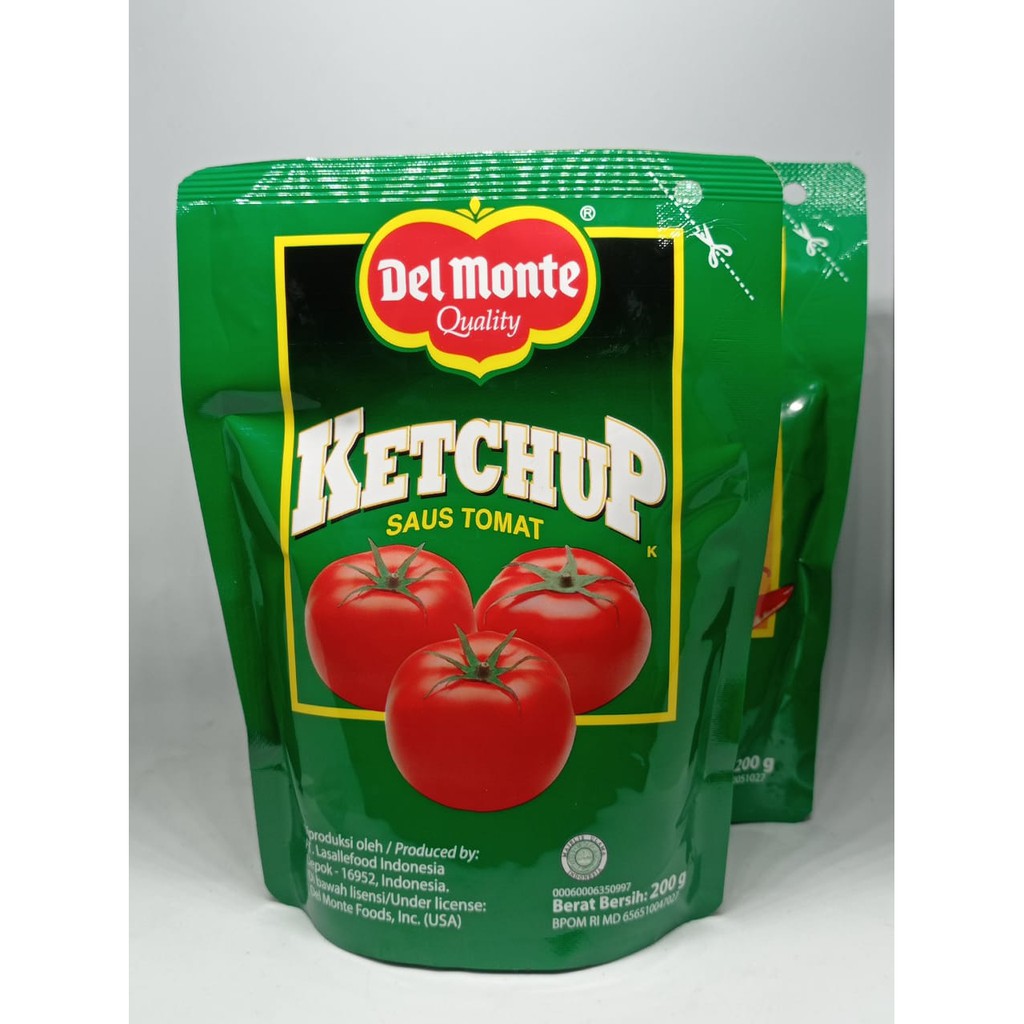 

Del Monte Ketchup / Saus Tomat DelMonte Standing Pouch 200g