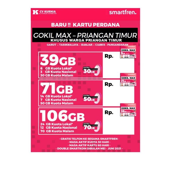 Perdana Smartfren Gokil Max