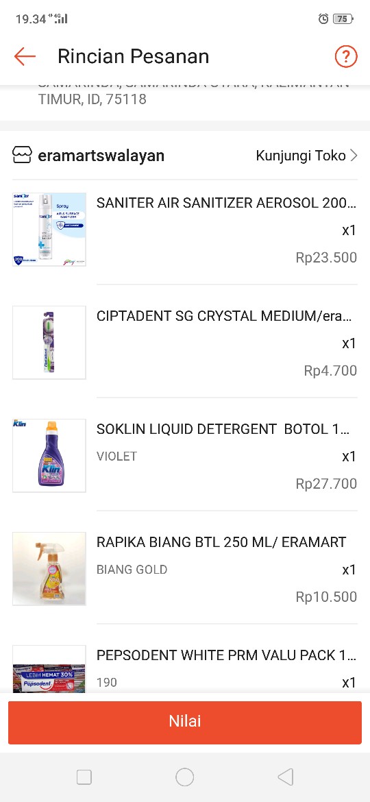 Soklin Lantai Botol 900 Ml