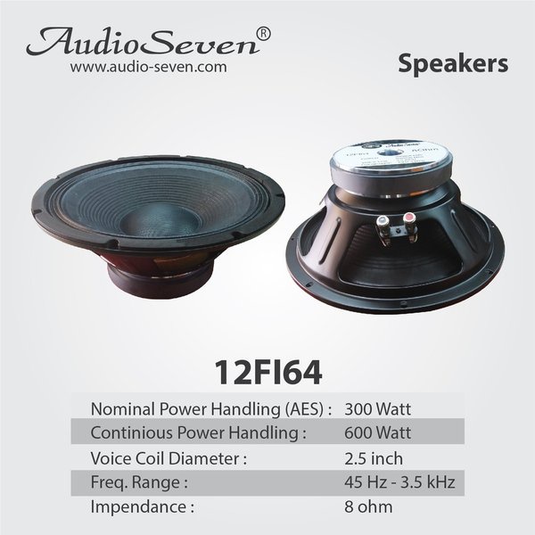 Speaker Audio Seven 12FI64 (12Inch)