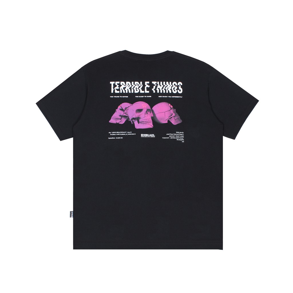 

Dobujack Tshirt Terrible Black Tees