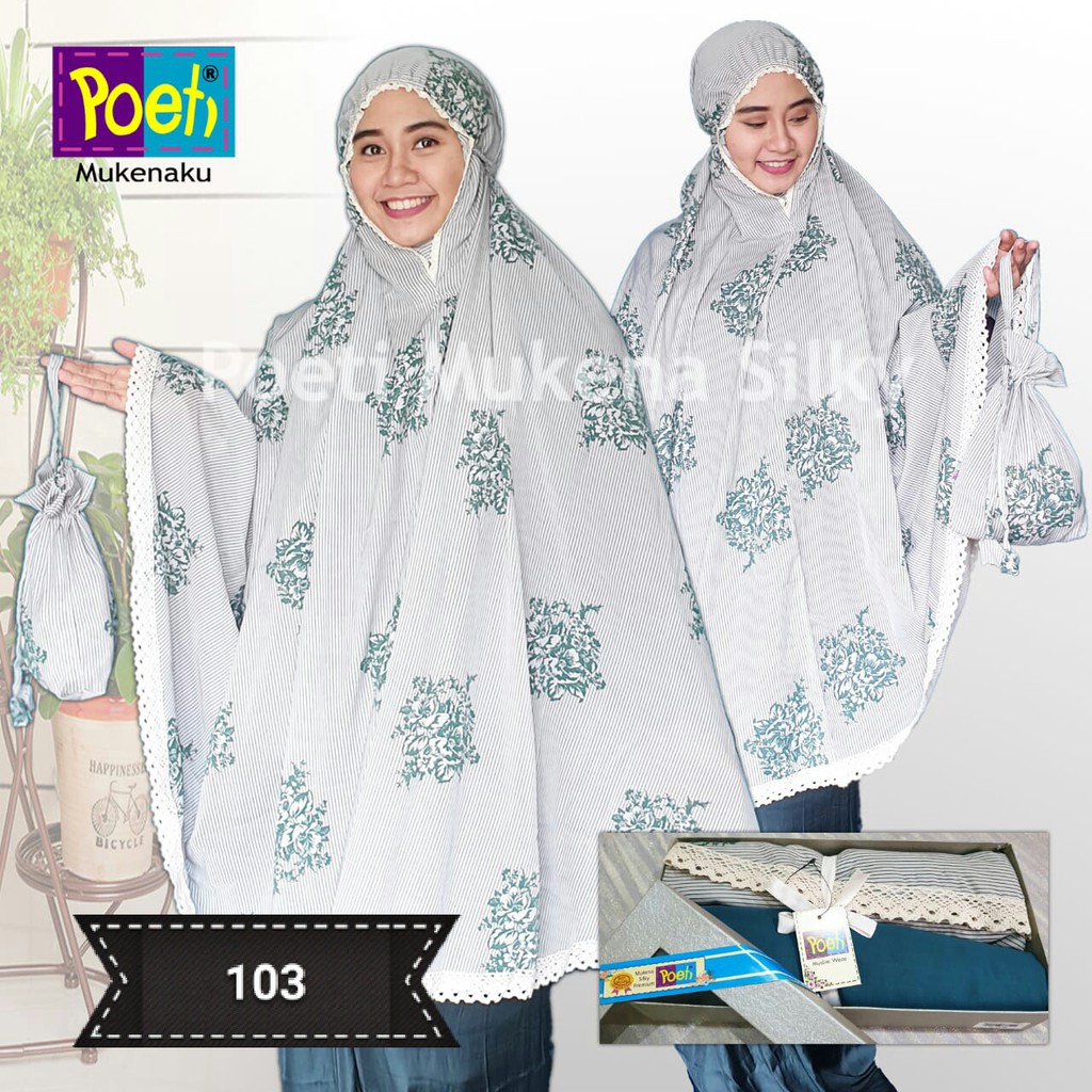 Mukena Silky Premium POETI