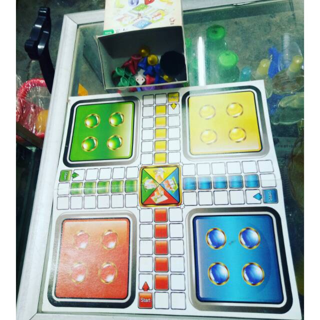 Mainan ludo set ludo ludo murah