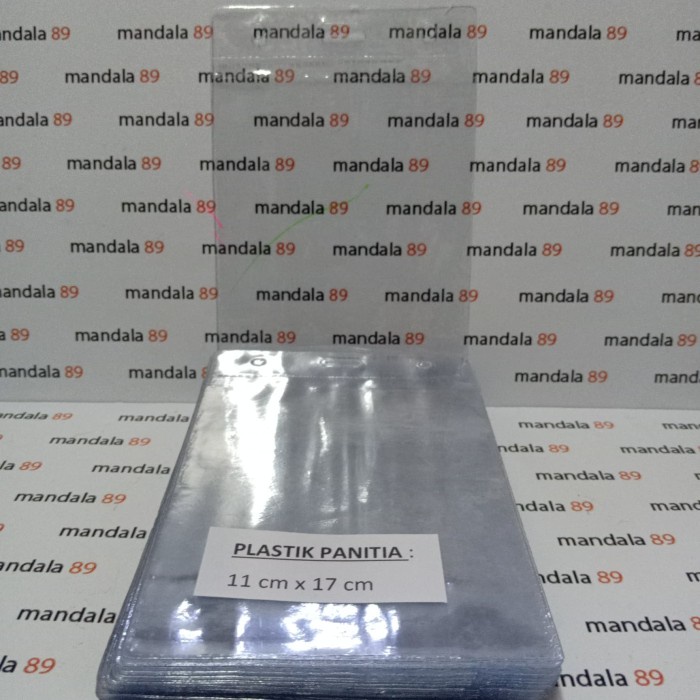 

Jual Plastik Panitia 11 X 17 Cm , Plastik Id Card Bagus