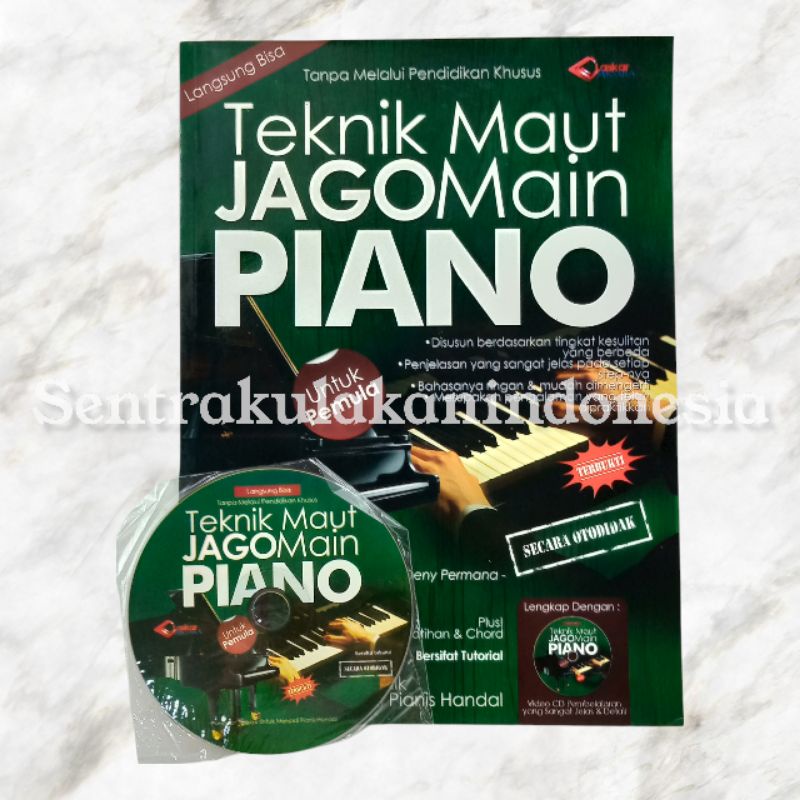 Laskar Aksara | Buku Teknik Maut Jago Main Piano