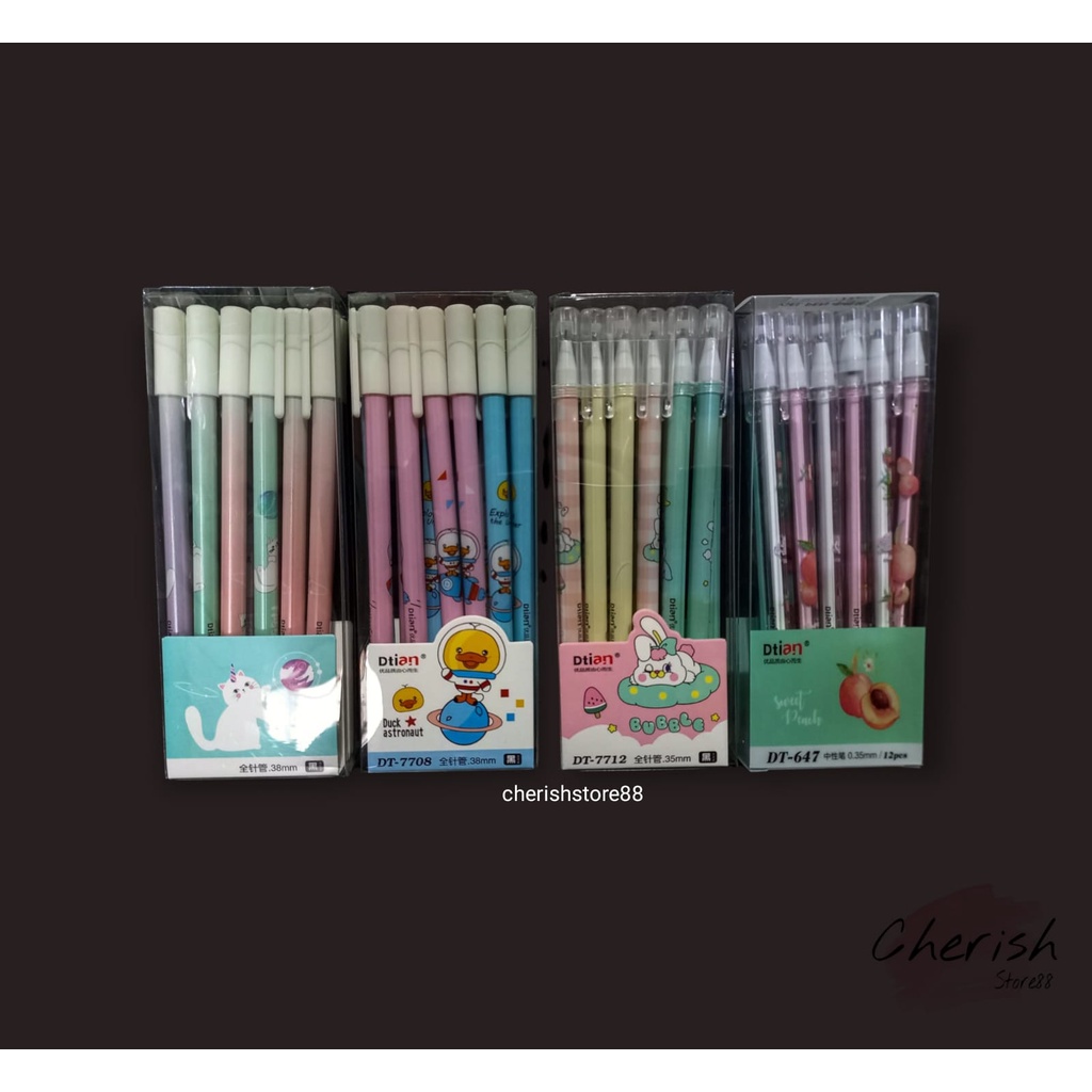 Pulpen Dtian Gel Karakter Pulpen Motif Lucu Termurah Fountain pen