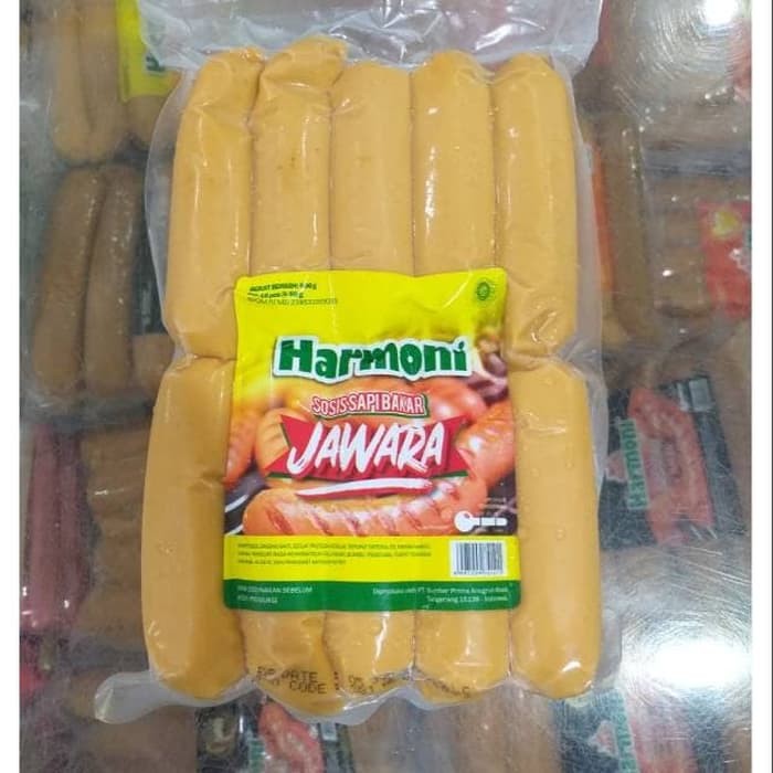 

Harmoni sosis bakar jawara mini isi10pcs 450gr