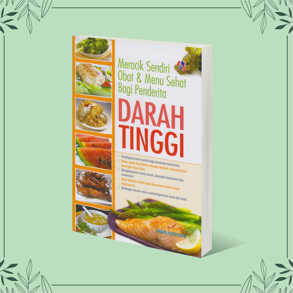 Buku Kesehatan Meracik Sendiri Obat Dan Menu Sehat Bagi Penderita Darah Tinggi Dibetes Kanker Shopee Indonesia