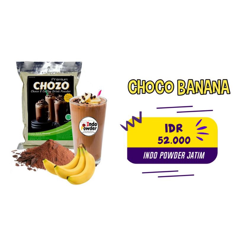 Jual Bubuk Minuman Choco Banana Kg Bubuk Choco Banana Kg Choco