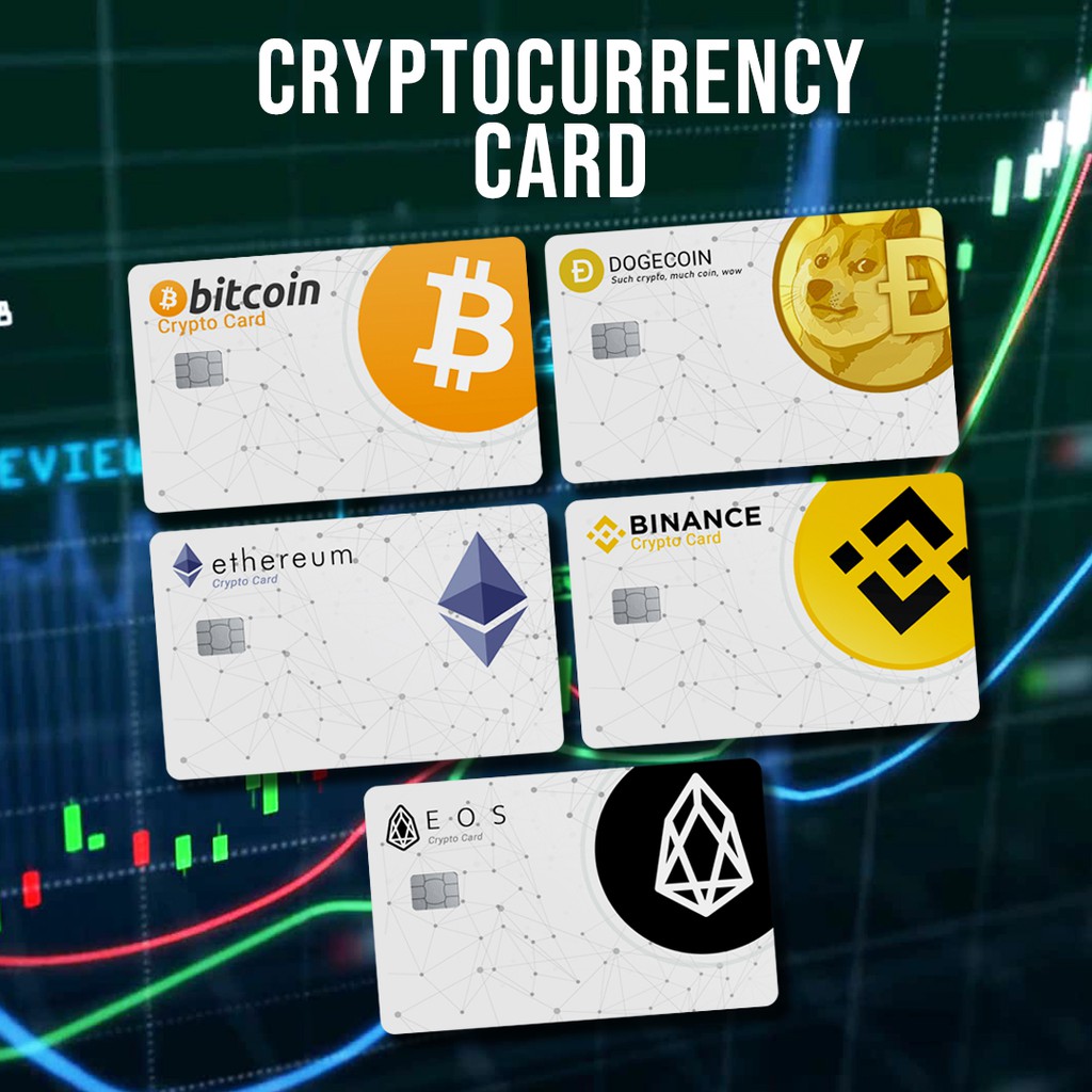 CRYPTOCURRENCY CARD | GARSKIN / STICKER KARTU ATM / SKIN KARTU ATM / DEBIT / CREDIT / EMONEY / FLAZZ