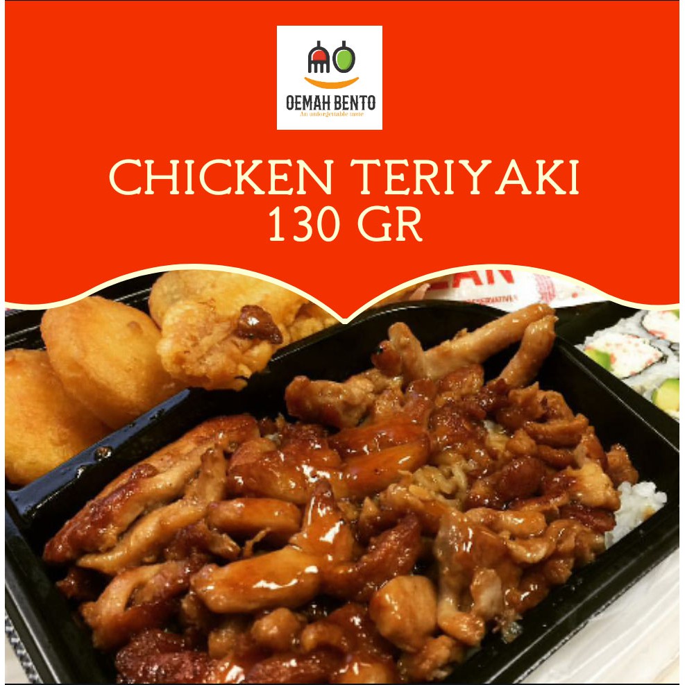 

CHICKEN TERIYAKI 130 GRAM HALAL/AYAM BUMBU TERIYAKI