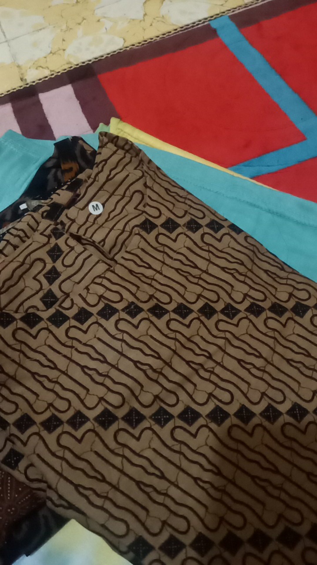 Atasan Batik Dolby Dolbi Dobby Doby Tenun Sutra Tulis Halus Katun Atbm Baron ,sarombit Atasan