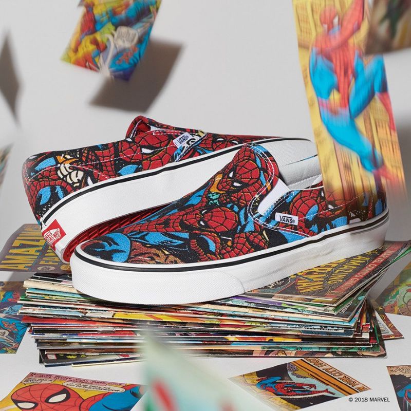 VANS Classic Slip-On Marvel Spiderman