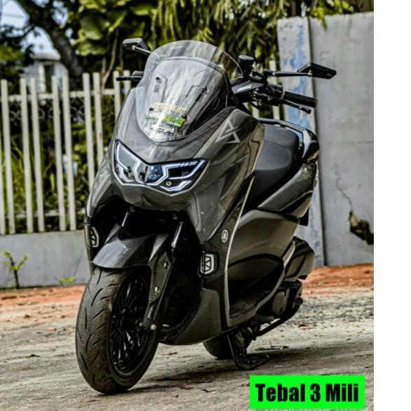 windshield nmax visor ws yamaha alll new nmax 2020 - old type standard thailand thai tebal 4 mm flyc