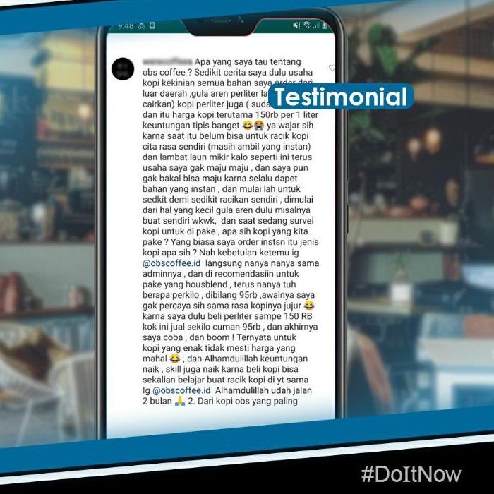 

HOT ITEM 9726 KOPI ARABIKA 1 KG BIJI/BUBUK | Roasted Coffee | OBS Coffee Arabika 1kg ㅀ