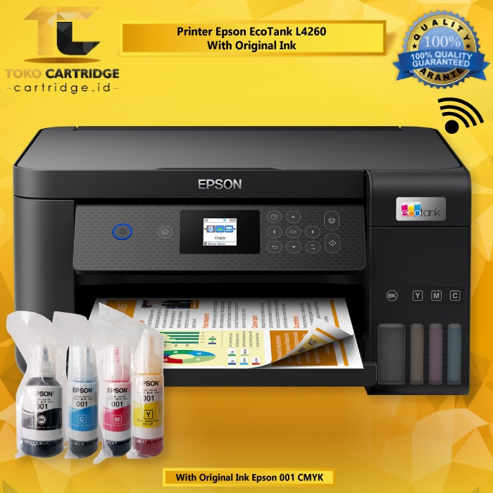 Printer Epson EcoTank L4260 L 4260 l4260 A4 Wi-Fi Duplex All in One Ink Tank