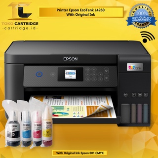 Jual Printer Epson EcoTank L4260 L 4260 l4260 A4 Wi-Fi Duplex All in ...