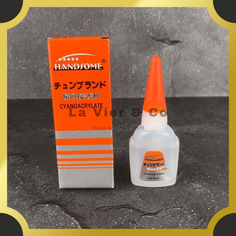 

Lem Korea Original Handsome Cair Murah Serbaguna Rekat Super Kencang