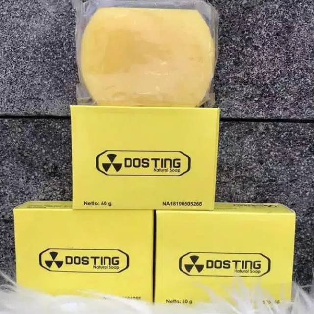 ✨ AKU MURAH ✨ [BARANG SALE] Sabun DOSTING Pemutih NATURAL Soap 60gr BPOM