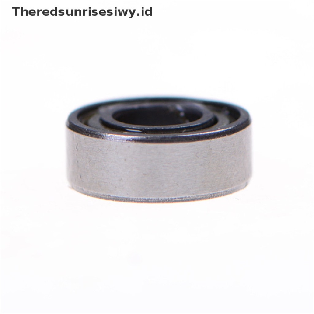 (Theredsunrisesiwy.Id) 10pcs Mr115Zz Miniatur Bearing Bahan Metal Ukuran 5x11 X 4mm