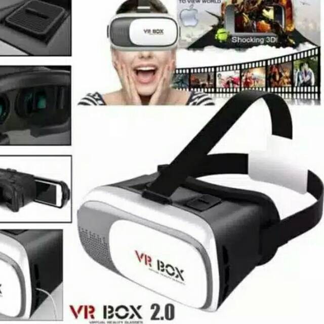 Vr Box 2.0 Cardboard  Virtual Reality