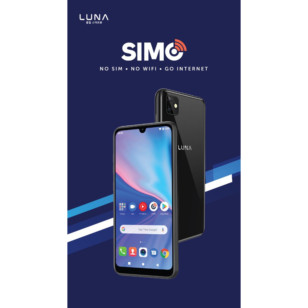 Luna Simo G50 3/32 Ram 3GB Internal 32GB Garansi Resmi