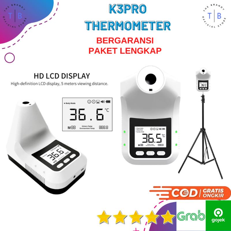 READY Thermometer K3Pro Lengkap dengan Tripod