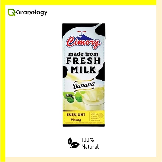 Cimory Susu UHT / Fresh Milk 250 ml - Banana