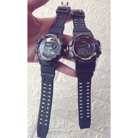 jam tangan sport pria dan wanita water Resistant